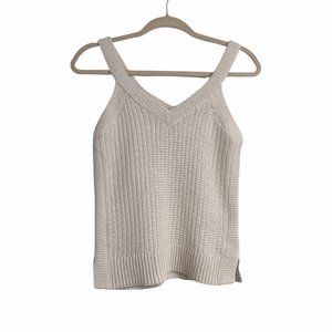 Madewell cream knit top size XXS New without tags